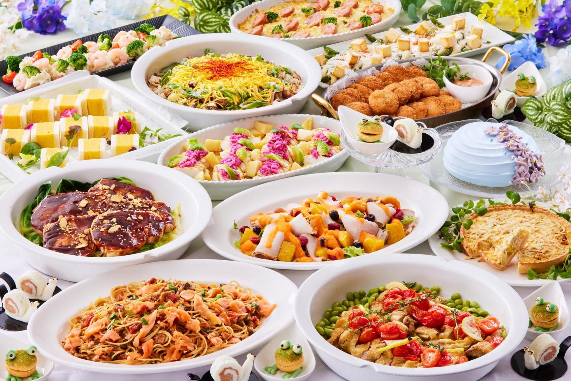 Hotel Den Haag Huis Ten Bosch Sasebo Eksteriør billede A buffet