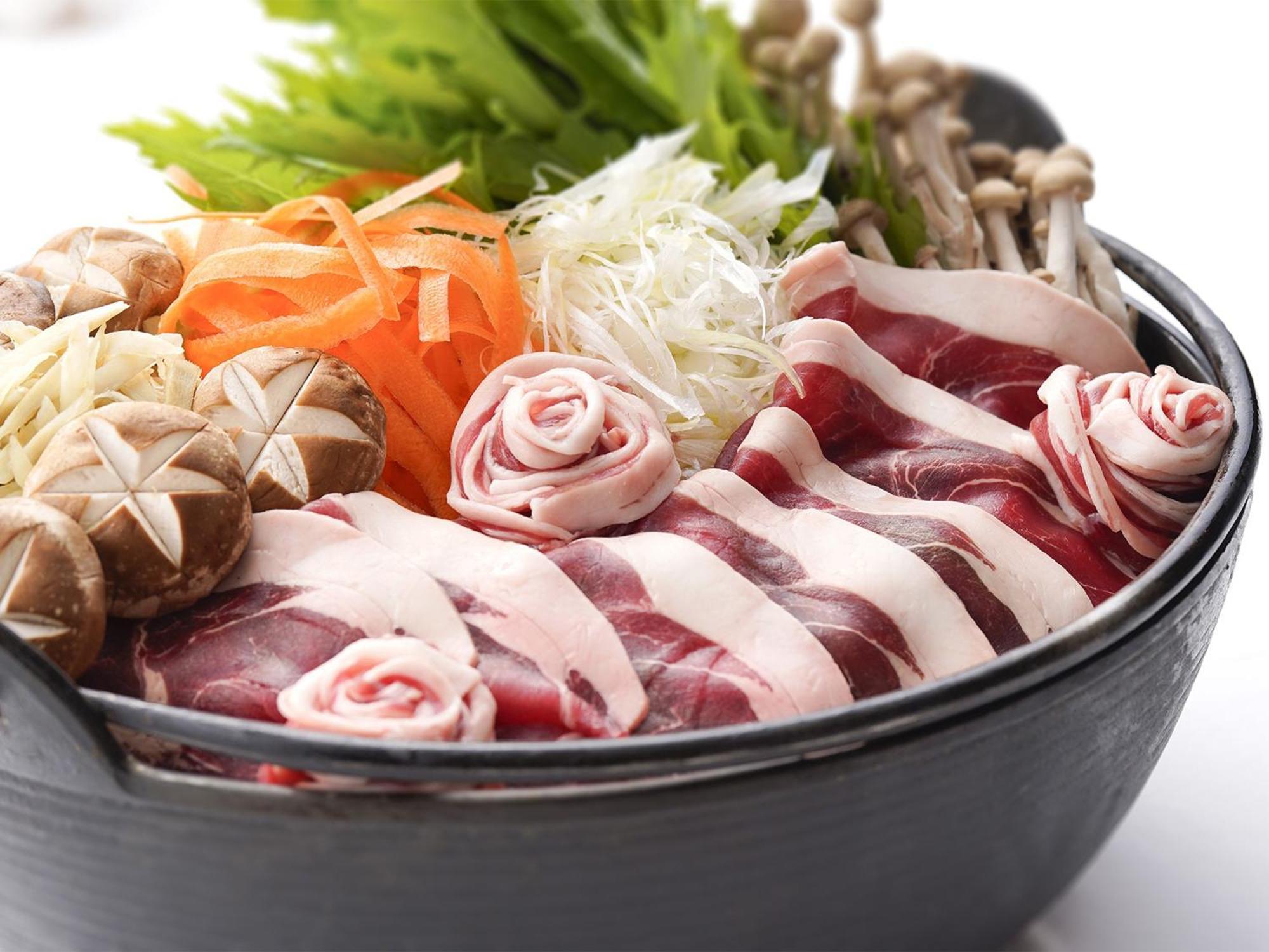 Hotel Den Haag Huis Ten Bosch Sasebo Eksteriør billede Ingredients for hot pot